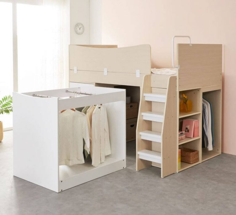 Space Saving bunk Beds ideas for small rooms WooSmartHome