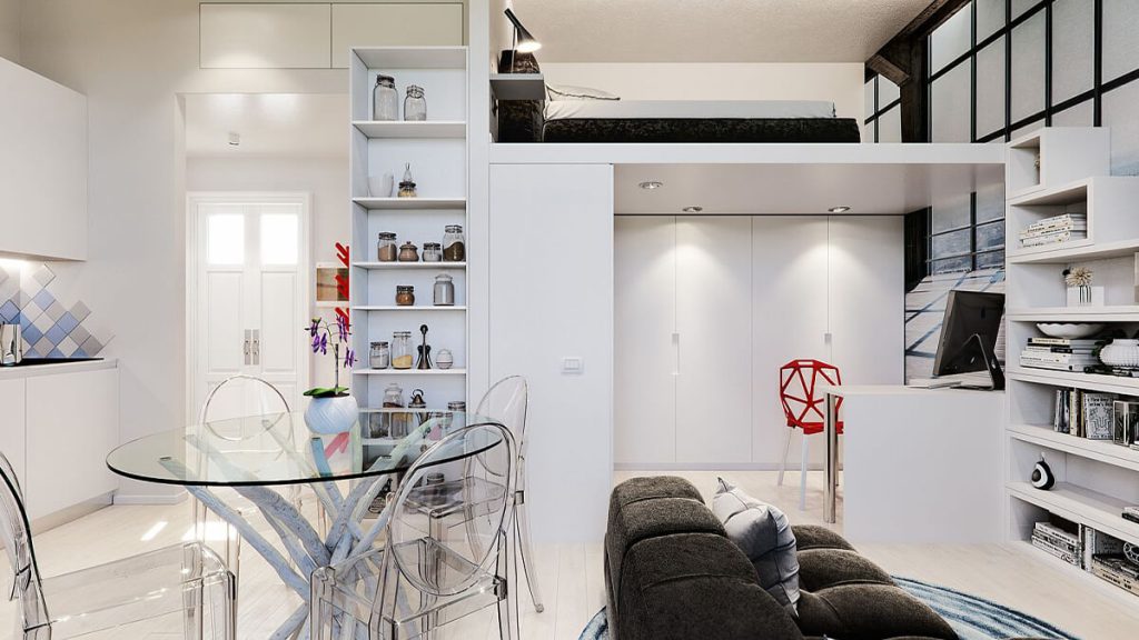 How To Make a Studio Apartment Look Bigger 30 Styling Tricks