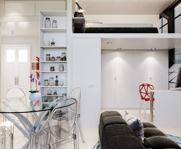How To Make a Studio Apartment Look Bigger