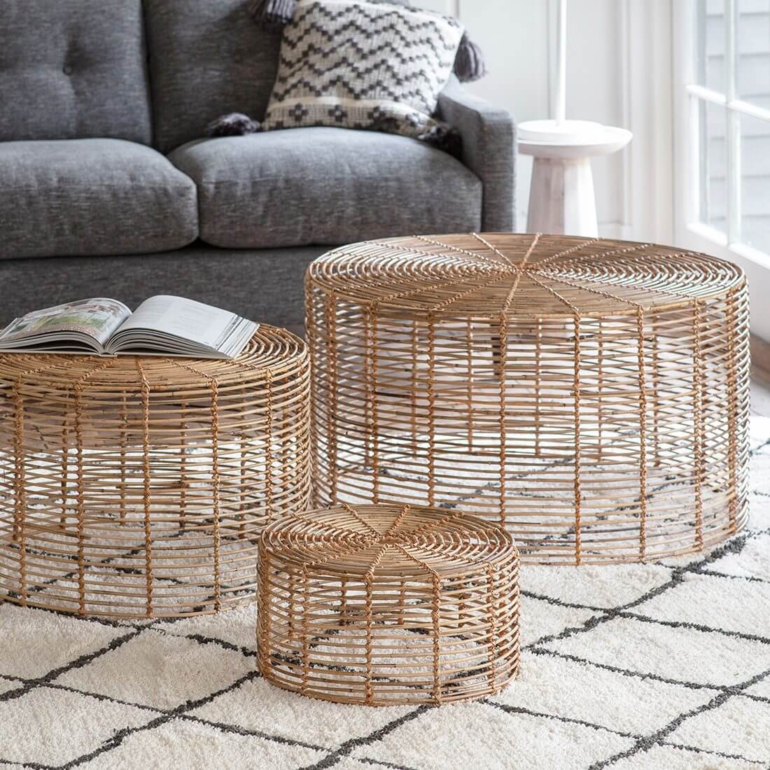 The Best Nesting Tables for small spaces - WooSmartHome