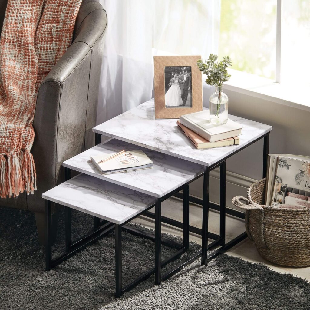 The Best Nesting Tables for small spaces - WooSmartHome